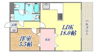 メイピース芦屋の物件間取画像